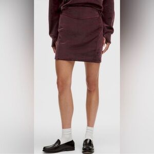 Lululemon Scuba High-Rise Mini Skirt *Velvet - Garnet
